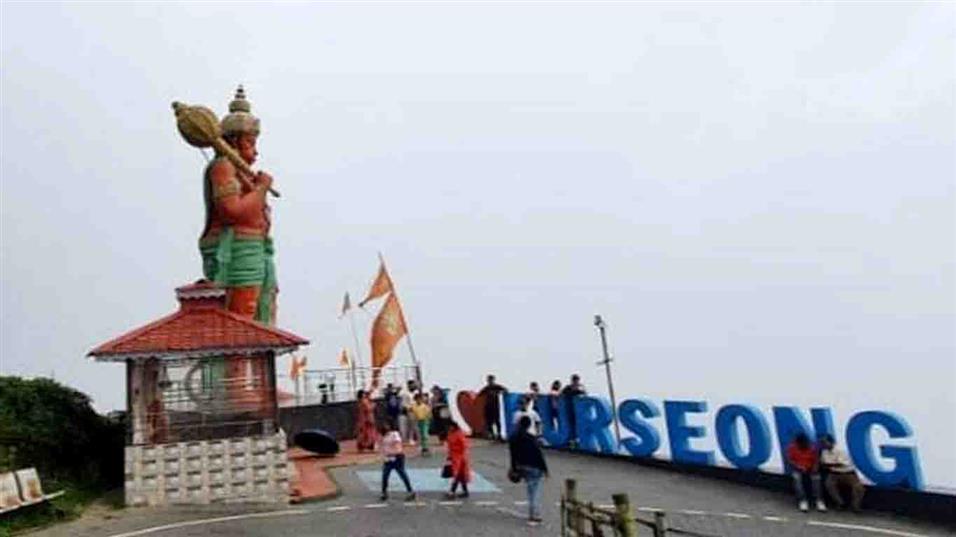 रोहिणी रोडमा हनुमानडाँडा बन्यो पर्यटक स्थल
